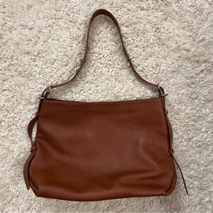 Befen Cognac Brown Leather Hobo Shoulder Bag Purse - NWOT